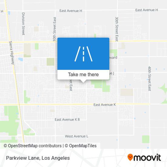 Mapa de Parkview Lane