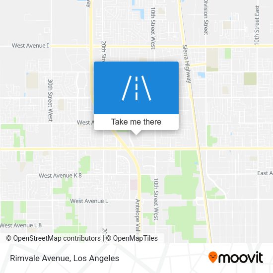 Mapa de Rimvale Avenue
