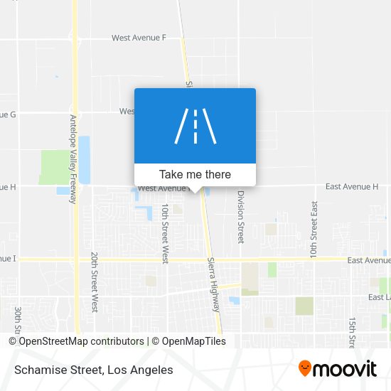 Mapa de Schamise Street
