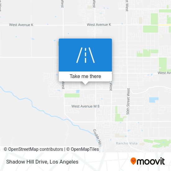 Shadow Hill Drive map
