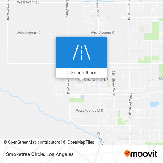 Smoketree Circle map