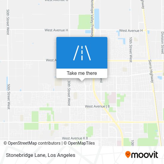 Mapa de Stonebridge Lane