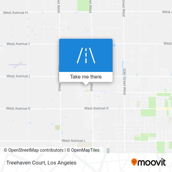 Mapa de Treehaven Court