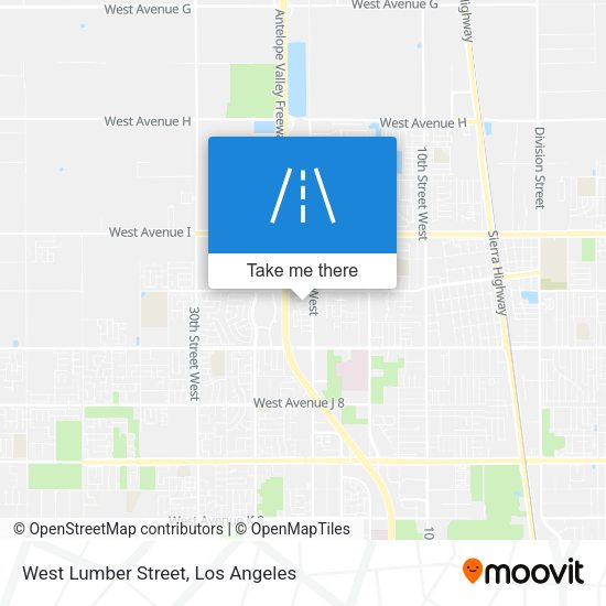 Mapa de West Lumber Street