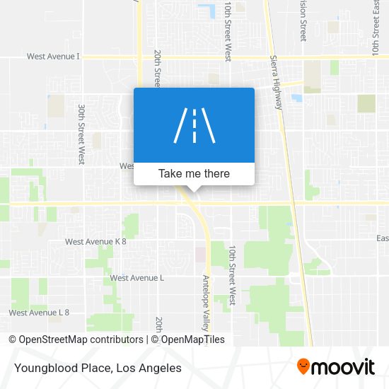 Youngblood Place map