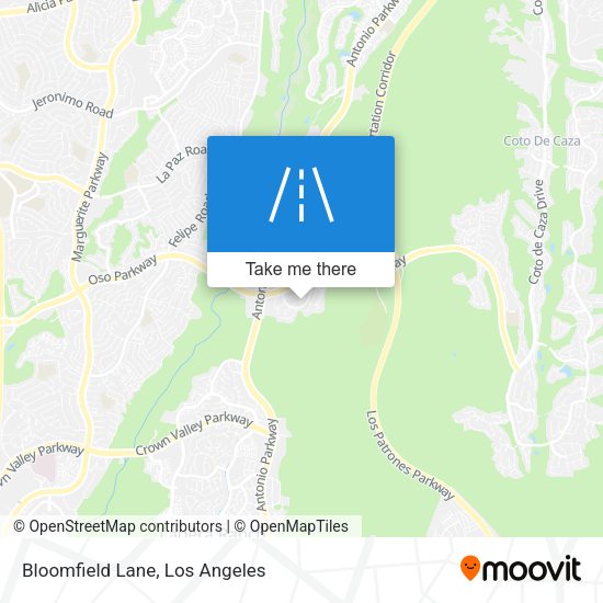 Mapa de Bloomfield Lane