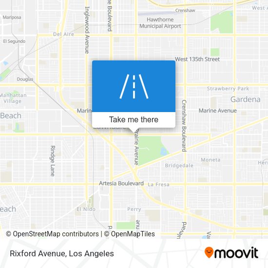 Mapa de Rixford Avenue