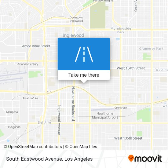 South Eastwood Avenue map