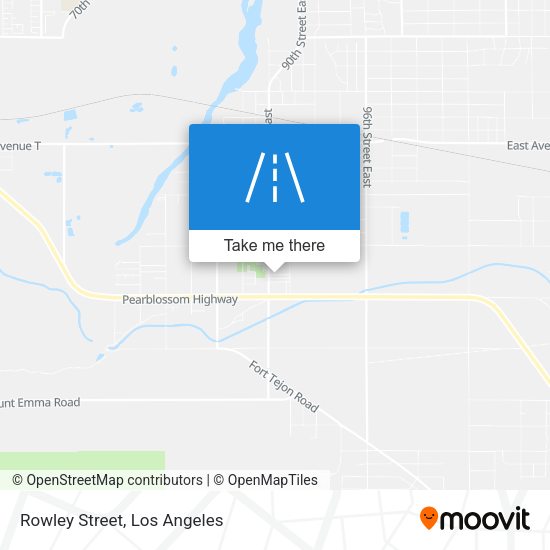 Rowley Street map