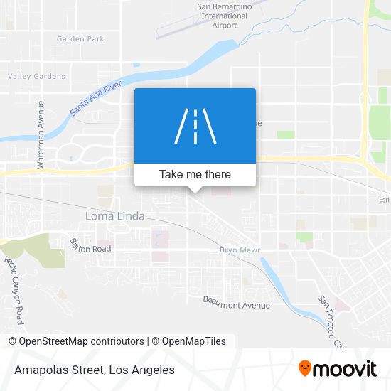Mapa de Amapolas Street