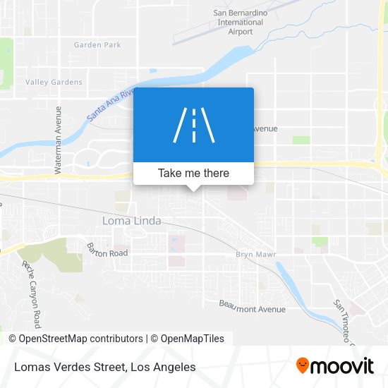 Lomas Verdes Street map