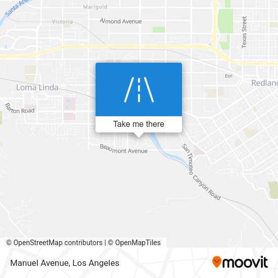Mapa de Manuel Avenue