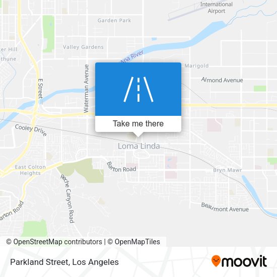 Mapa de Parkland Street