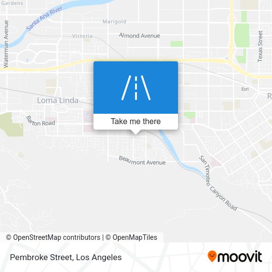 Mapa de Pembroke Street