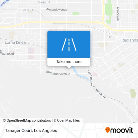 Tanager Court map