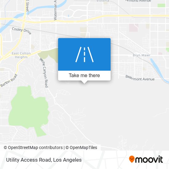 Mapa de Utility Access Road