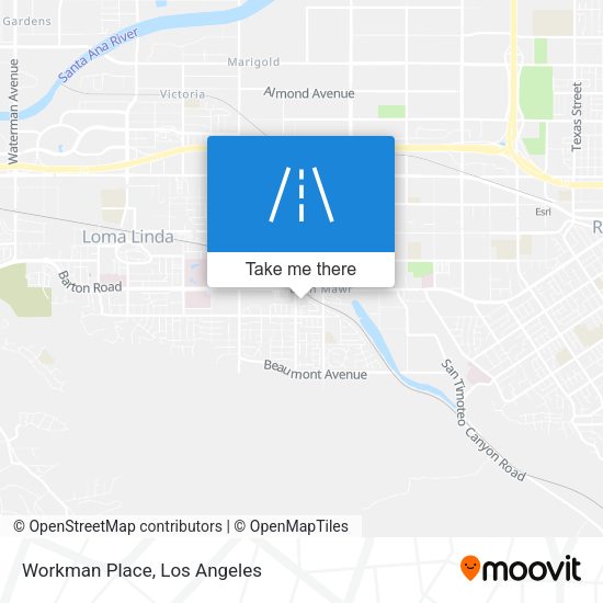 Mapa de Workman Place