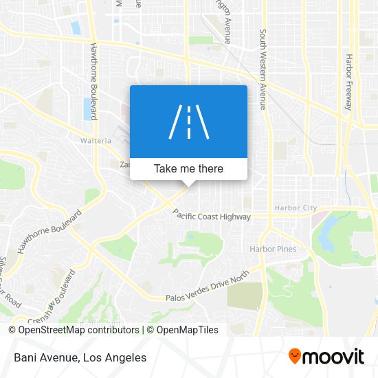 Mapa de Bani Avenue