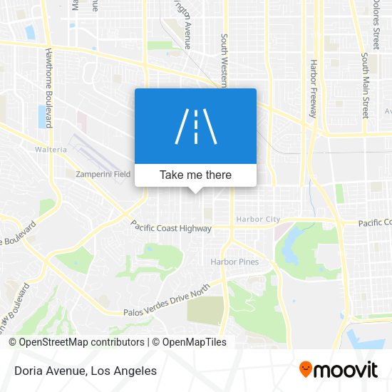 Mapa de Doria Avenue