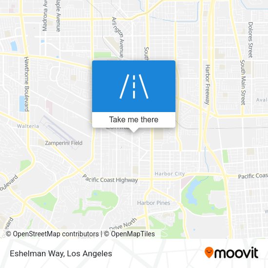 Mapa de Eshelman Way