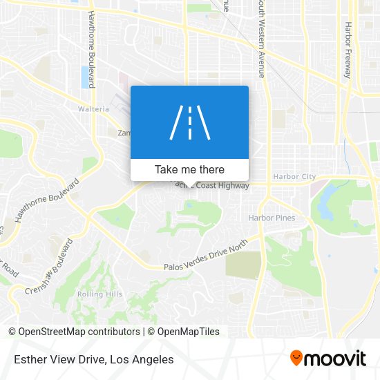 Mapa de Esther View Drive