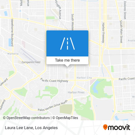 Mapa de Laura Lee Lane