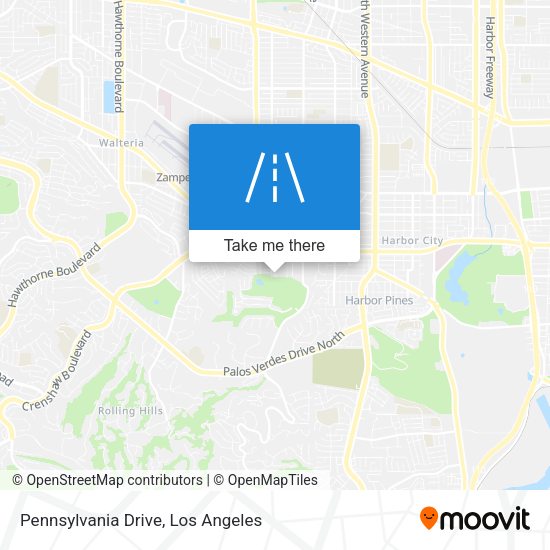 Pennsylvania Drive map