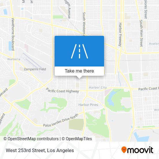 Mapa de West 253rd Street