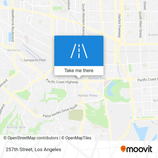 257th Street map