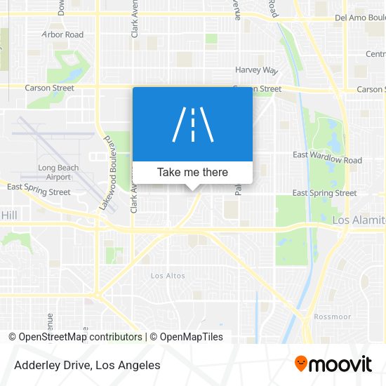 Mapa de Adderley Drive