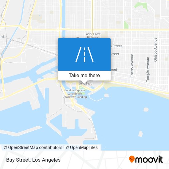 Mapa de Bay Street