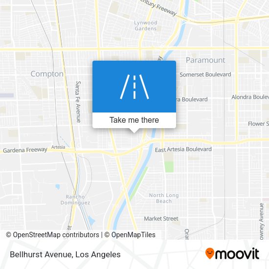 Bellhurst Avenue map