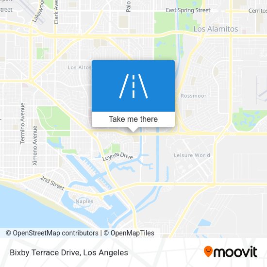 Bixby Terrace Drive map