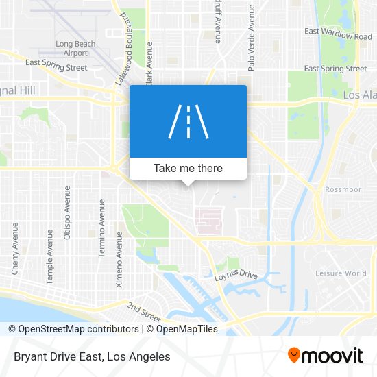Mapa de Bryant Drive East