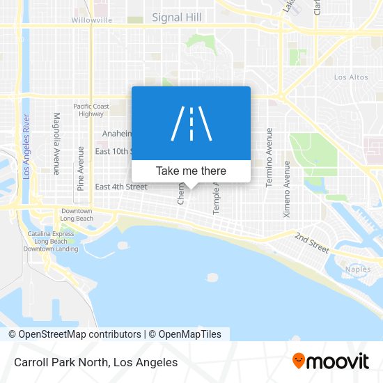 Carroll Park North map
