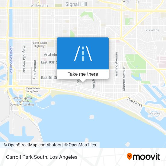 Carroll Park South map
