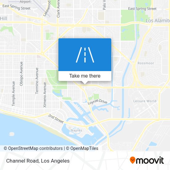 Mapa de Channel Road