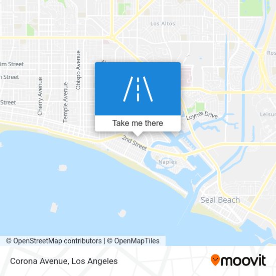 Mapa de Corona Avenue