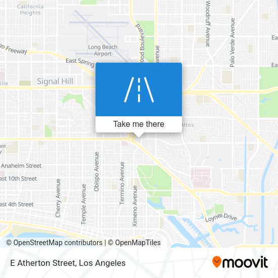 E Atherton Street map