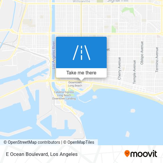 Mapa de E Ocean Boulevard