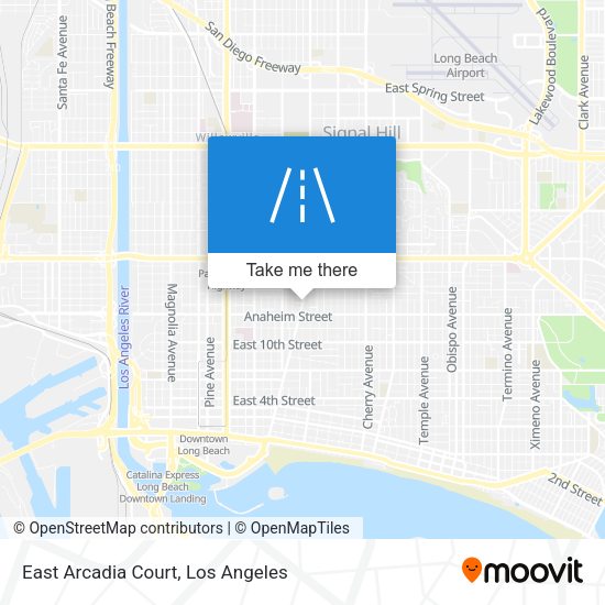 Mapa de East Arcadia Court