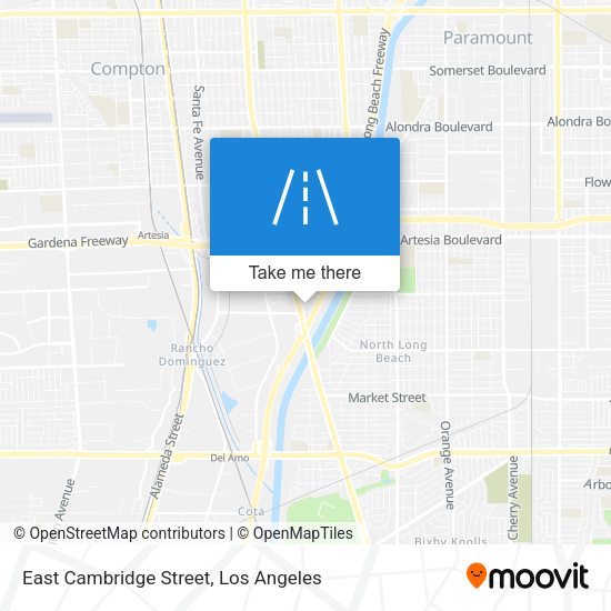East Cambridge Street map