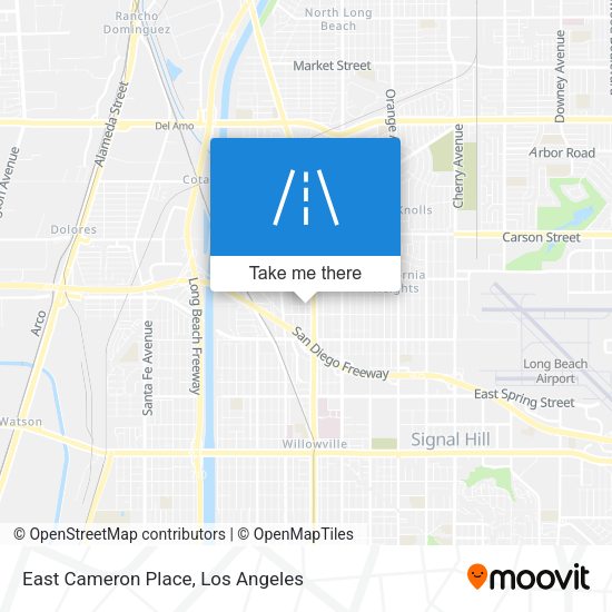 East Cameron Place map