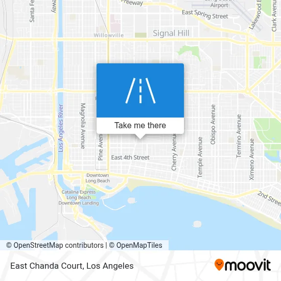 East Chanda Court map