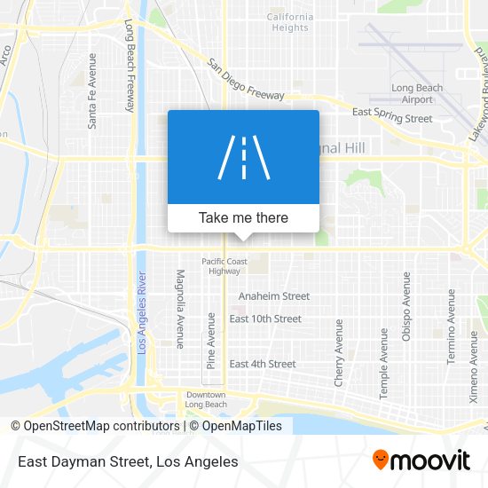 East Dayman Street map