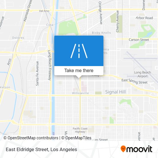 Mapa de East Eldridge Street