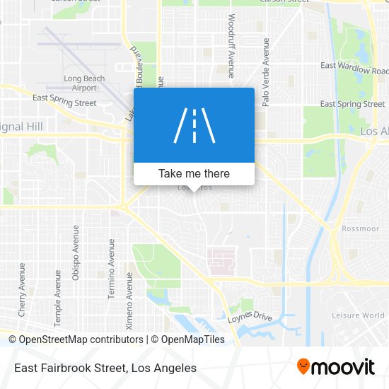 Mapa de East Fairbrook Street