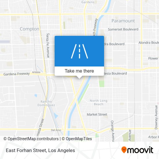 Mapa de East Forhan Street