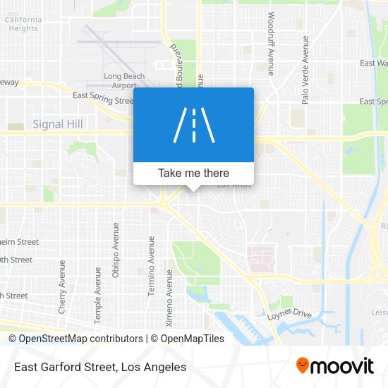 Mapa de East Garford Street