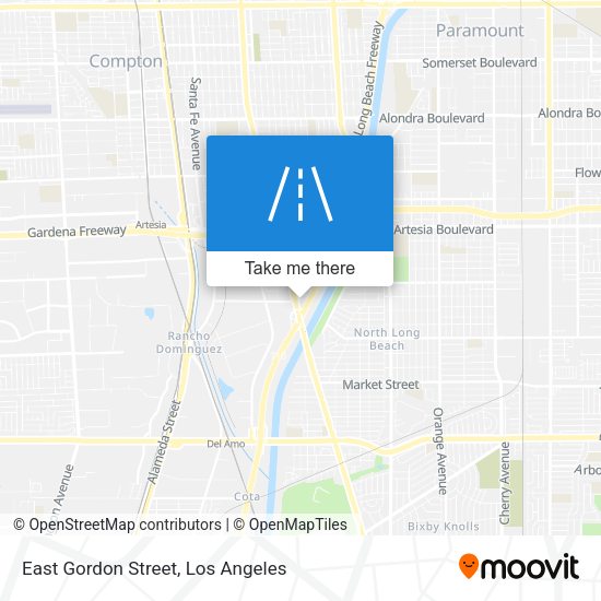 Mapa de East Gordon Street